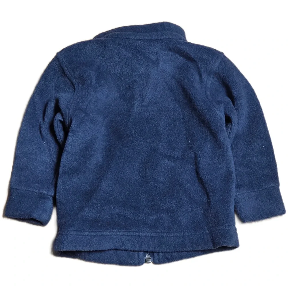 Columbia‎ Sportswear Company Fleece Jacket Boy's Size 6-12 Months Blue Full Zip